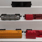 Marx Vintage O Gauge Train Cars 284, 586, 21429, 3280 And Unnumbered Caboose [5] VG
