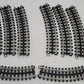 K-Line O Gauge SuperSnap Assorted Sections: 0706, 0716, 0750 [8] VG