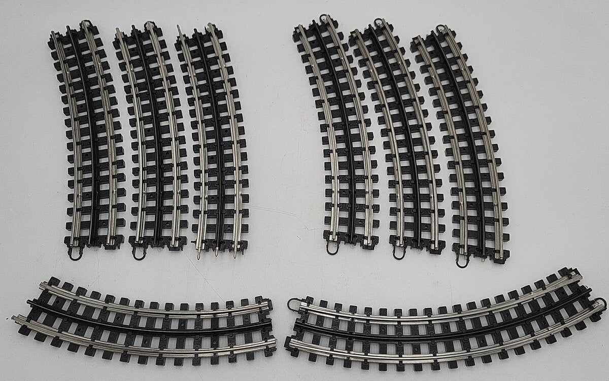 K-Line O Gauge SuperSnap Assorted Sections: 0706, 0716, 0750 [8] VG