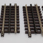 Atlas 6051 O Nickel Silver 4-1/2" Straight Track with Brown Ties [4] EX