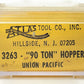 Atlas 3263 N Scale Union Pacific Hopper Car w/Coal Load #18137 EX/Box