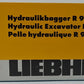 Conrad 2836 1:50 Diecast Liebherr R984 Litronic Hydraulic Excavator NIB