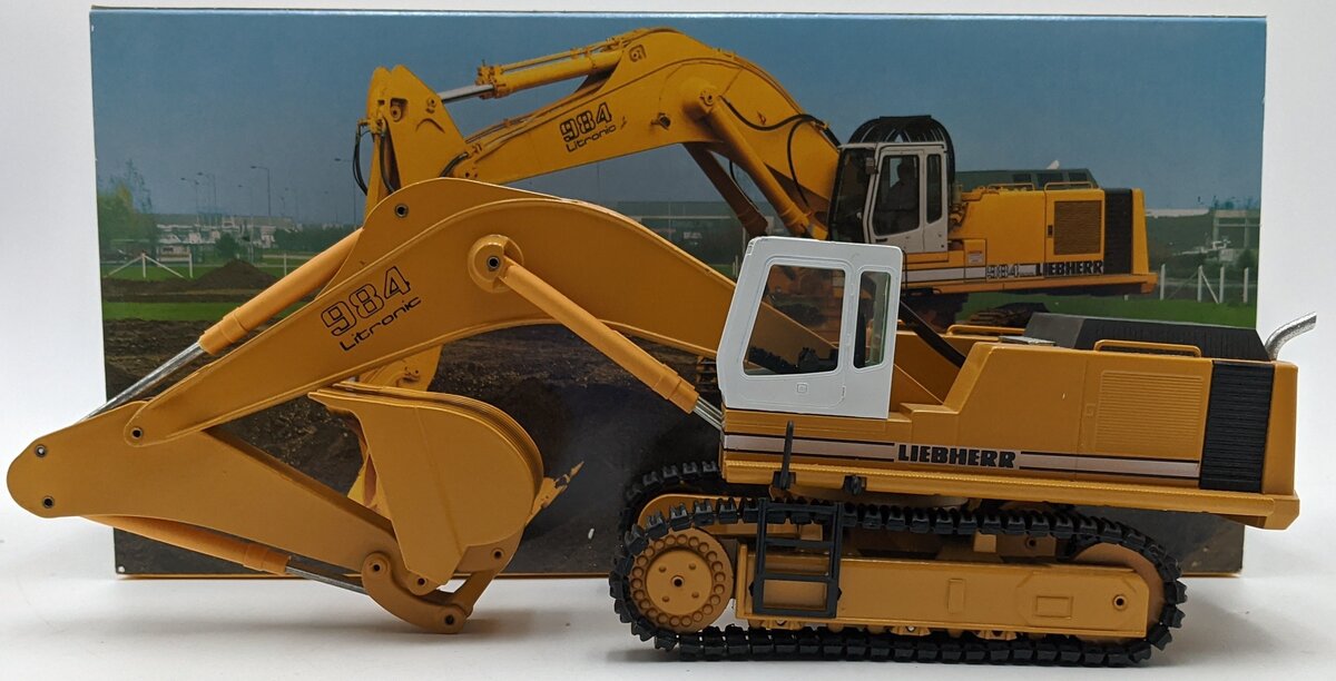Conrad 2836 1:50 Diecast Liebherr R984 Litronic Hydraulic Excavator NIB