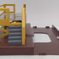 Lionel 6-36702 Bosco Yellow & Brown Milk Platform VG