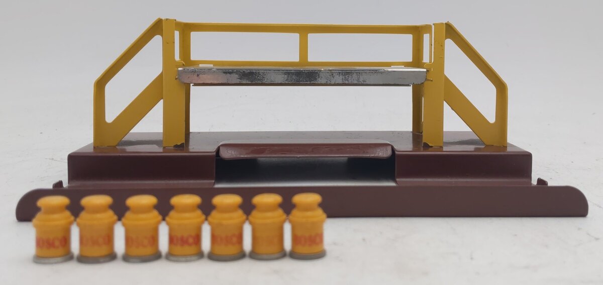 Lionel 6-36702 Bosco Yellow & Brown Milk Platform VG