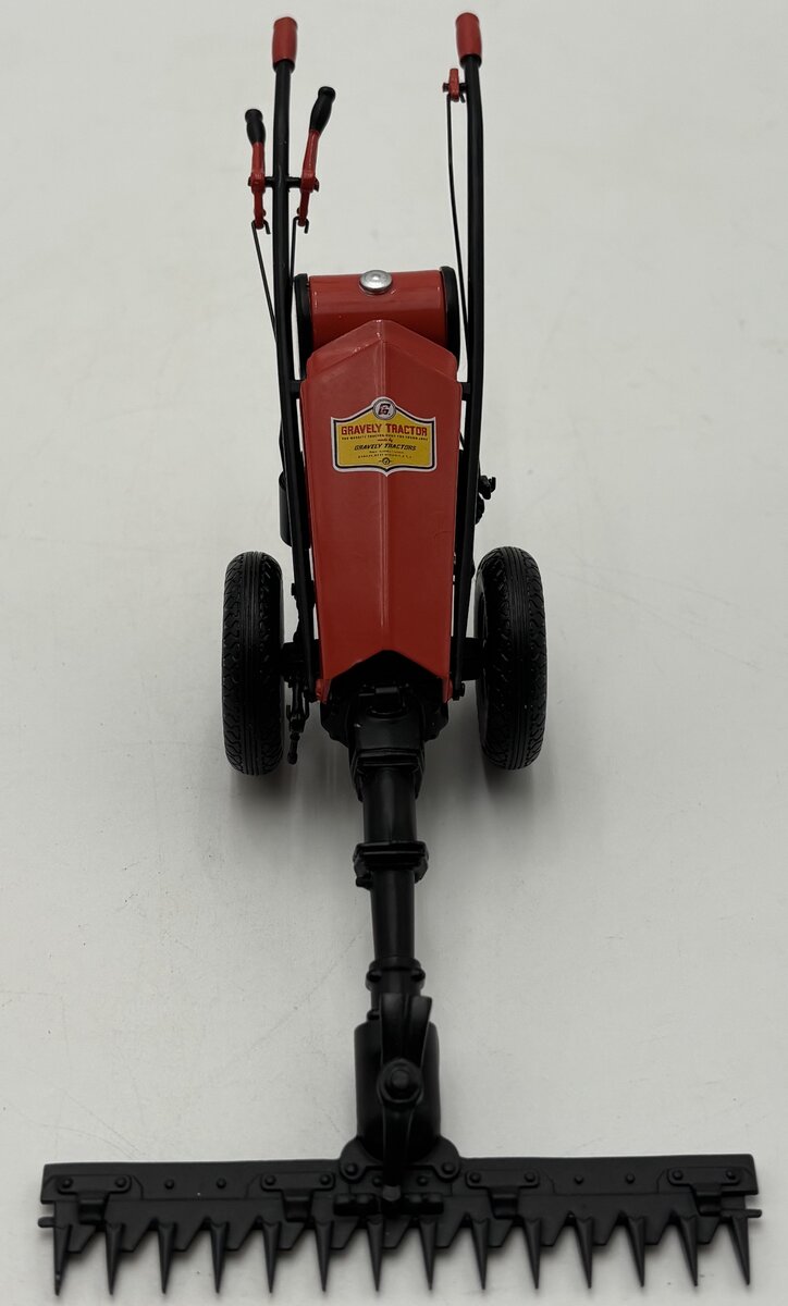 TWH Collectibles TWH013 1:12 Gravely Walk Behind Tractor w/Sickle Bar Mower LN