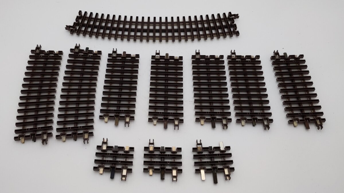 Atlas O Gauge Assorted Tracks #6052 #6053 #6063 #6064 [11] EX