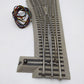 Lionel 6-12048 O72 Nickel Silver FasTrack Left Hand Remote Switch Turnout VG