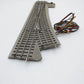 Lionel 6-12048 O72 Nickel Silver FasTrack Left Hand Remote Switch Turnout VG