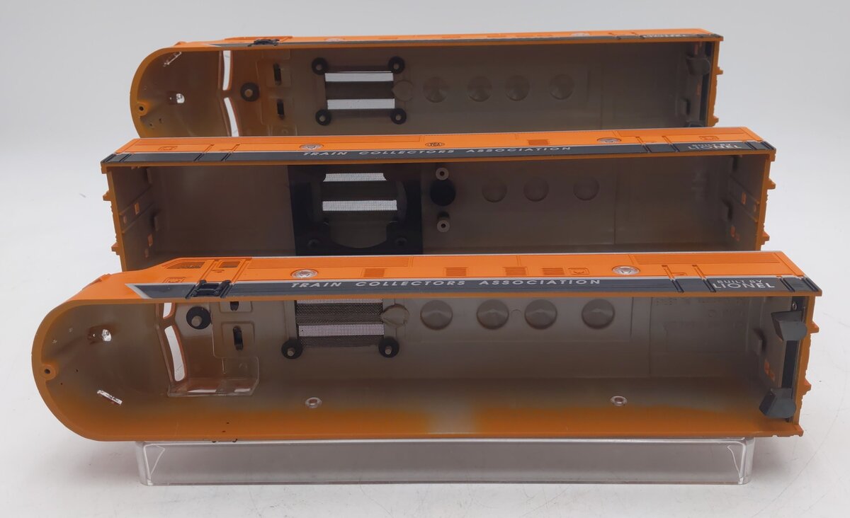 Lionel 6-28112 TCA F-3 Cab ABA Shells Only LN