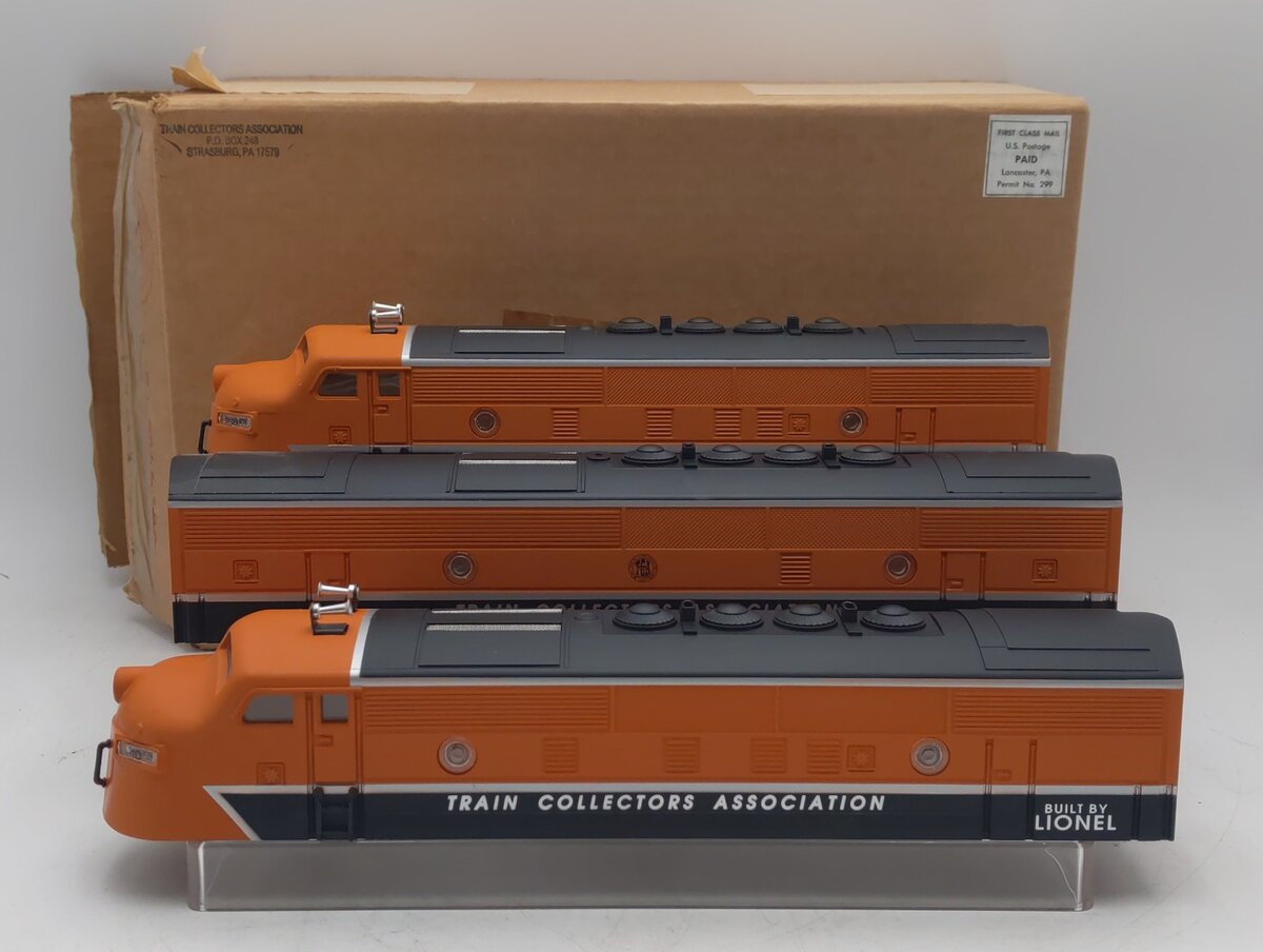 Lionel 6-28112 TCA F-3 Cab ABA Shells Only LN
