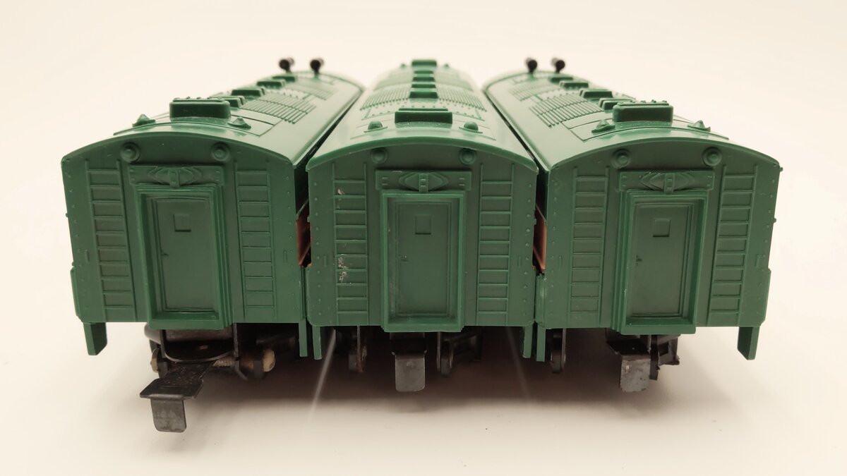 Marx 901 Vintage O Gauge Western Pacific F3 ABA Diesel Locomotive Set VG