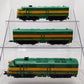 Marx 901 Vintage O Gauge Western Pacific F3 ABA Diesel Locomotive Set VG
