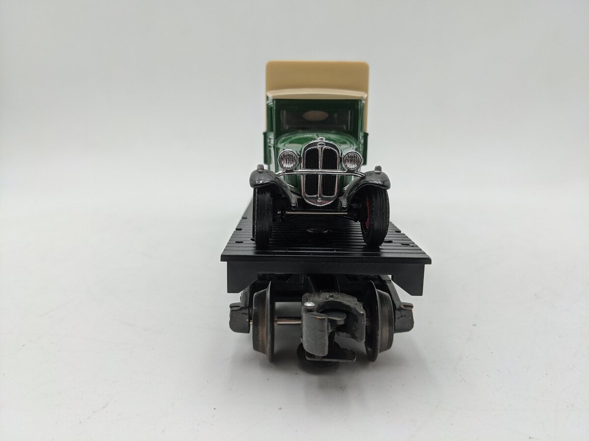 K-Line K661-1511 O Gauge Erie Flatcar W/Trucks EX