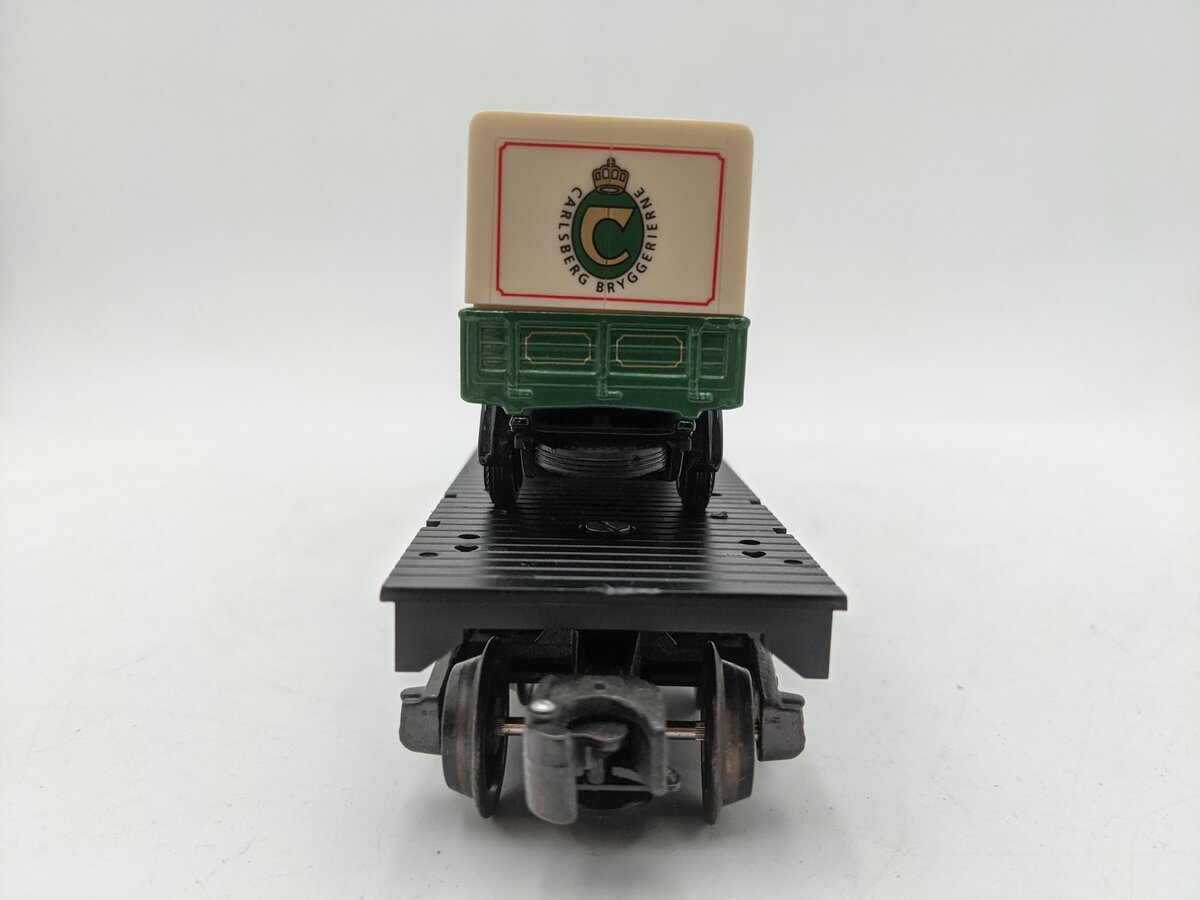 K-Line K661-1511 O Gauge Erie Flatcar W/Trucks EX