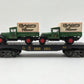 K-Line K661-1511 O Gauge Erie Flatcar W/Trucks EX