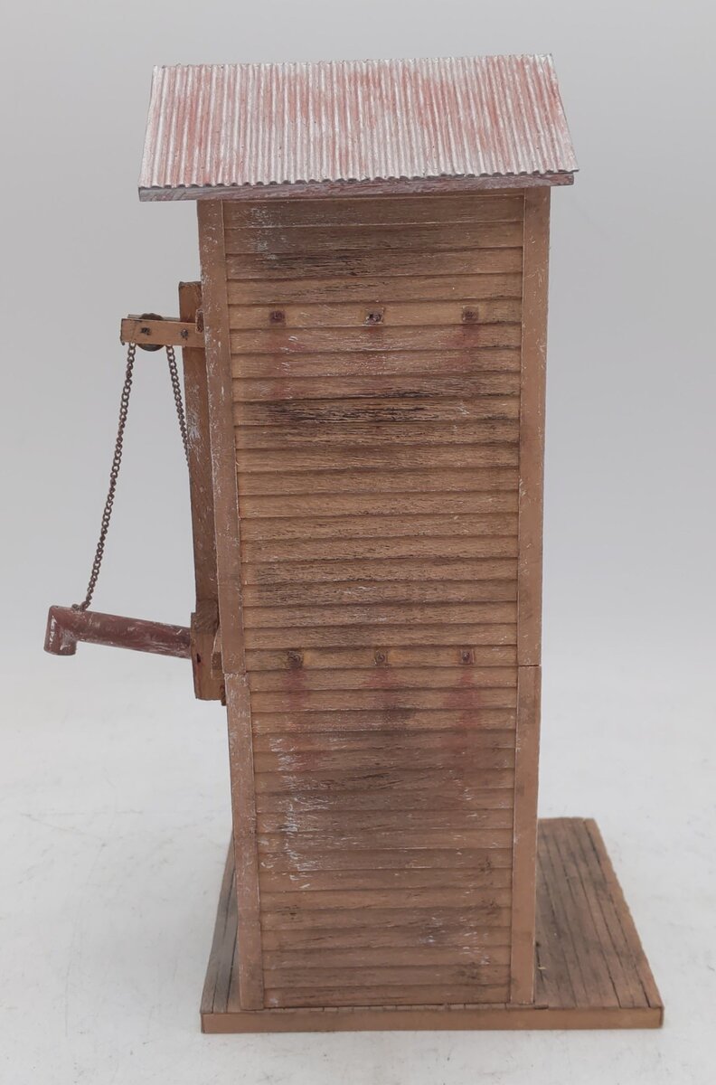 O Gauge Wooden Water Column Tower LN