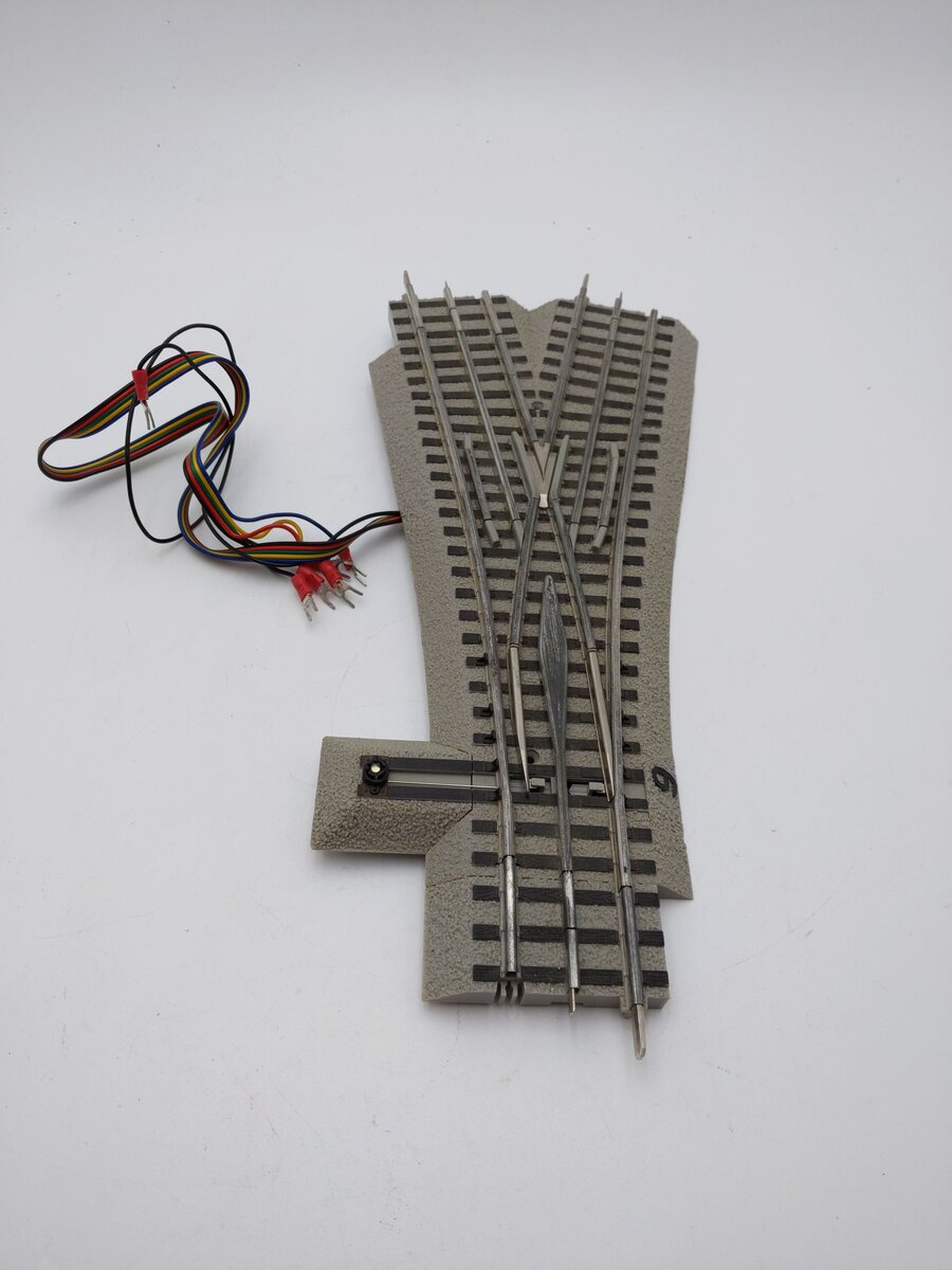 Lionel 6-12047 O-72 Remote-Control FasTrack Wye Switch Turnout VG