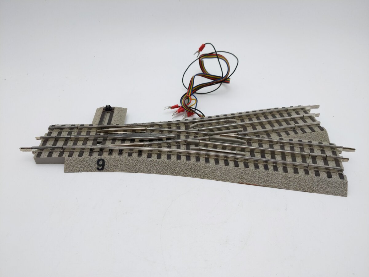 Lionel 6-12047 O-72 Remote-Control FasTrack Wye Switch Turnout VG