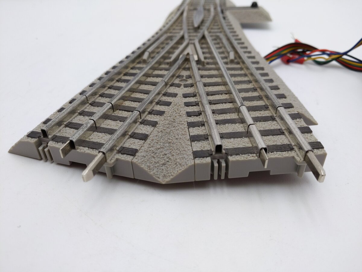 Lionel 6-12047 O-72 Remote-Control FasTrack Wye Switch Turnout VG