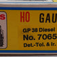 Atlas 7065 HO Scale Detroit, Toledo & Ironton GP-38 Diesel Engine #201 EX/Box