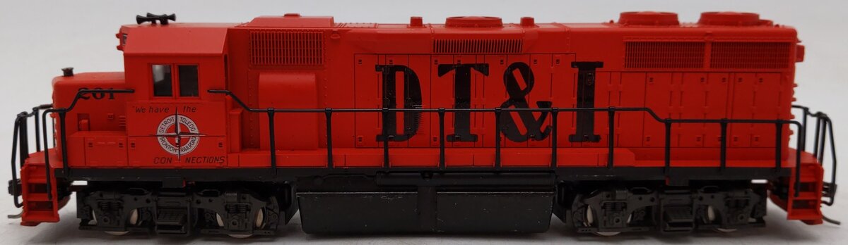 Atlas 7065 HO Scale Detroit, Toledo & Ironton GP-38 Diesel Engine #201 EX/Box