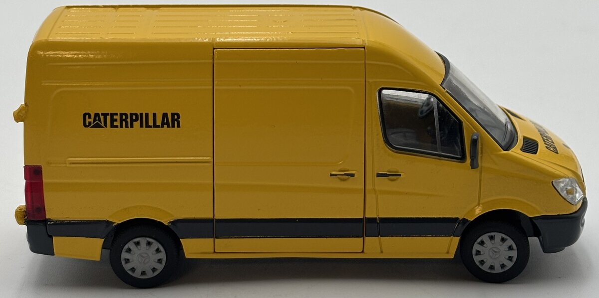 Conrad 1:50 Caterpillar Mercedes-Benz Sprinter Van DIecast EX