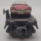 MTH 30-7624 O Gauge Auto Transport Flatcar with 2 Ertl '64 Corvettes #19640 EX/Box