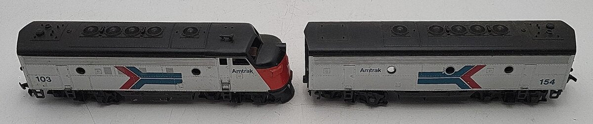 Athearn 29214 HO Amtrak F-7AB Dummy Diesel Locomotives #103/154 VG
