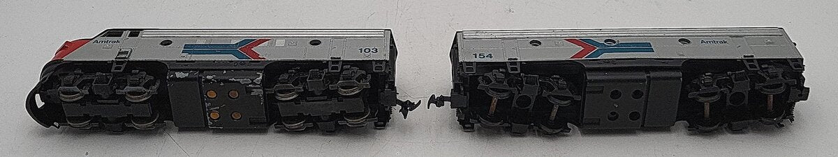 Athearn 29214 HO Amtrak F-7AB Dummy Diesel Locomotives #103/154 VG