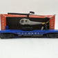 Lionel 3419 Vintage O Operating Flatcar w/ Double-Bladed Helicopter VG/Box