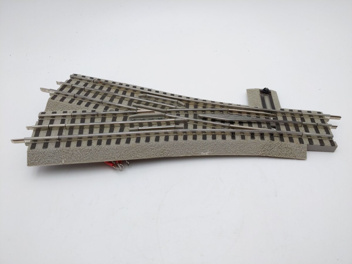 Lionel 6-12047 O-72 Remote-Control FasTrack Wye Switch Turnout VG