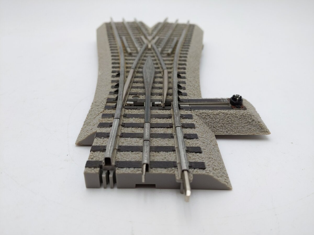 Lionel 6-12047 O-72 Remote-Control FasTrack Wye Switch Turnout VG