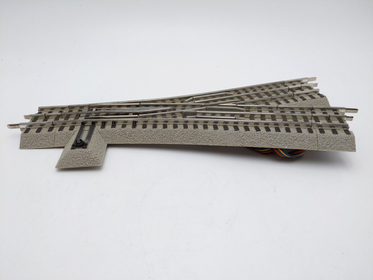 Lionel 6-12047 O-72 Remote-Control FasTrack Wye Switch Turnout VG