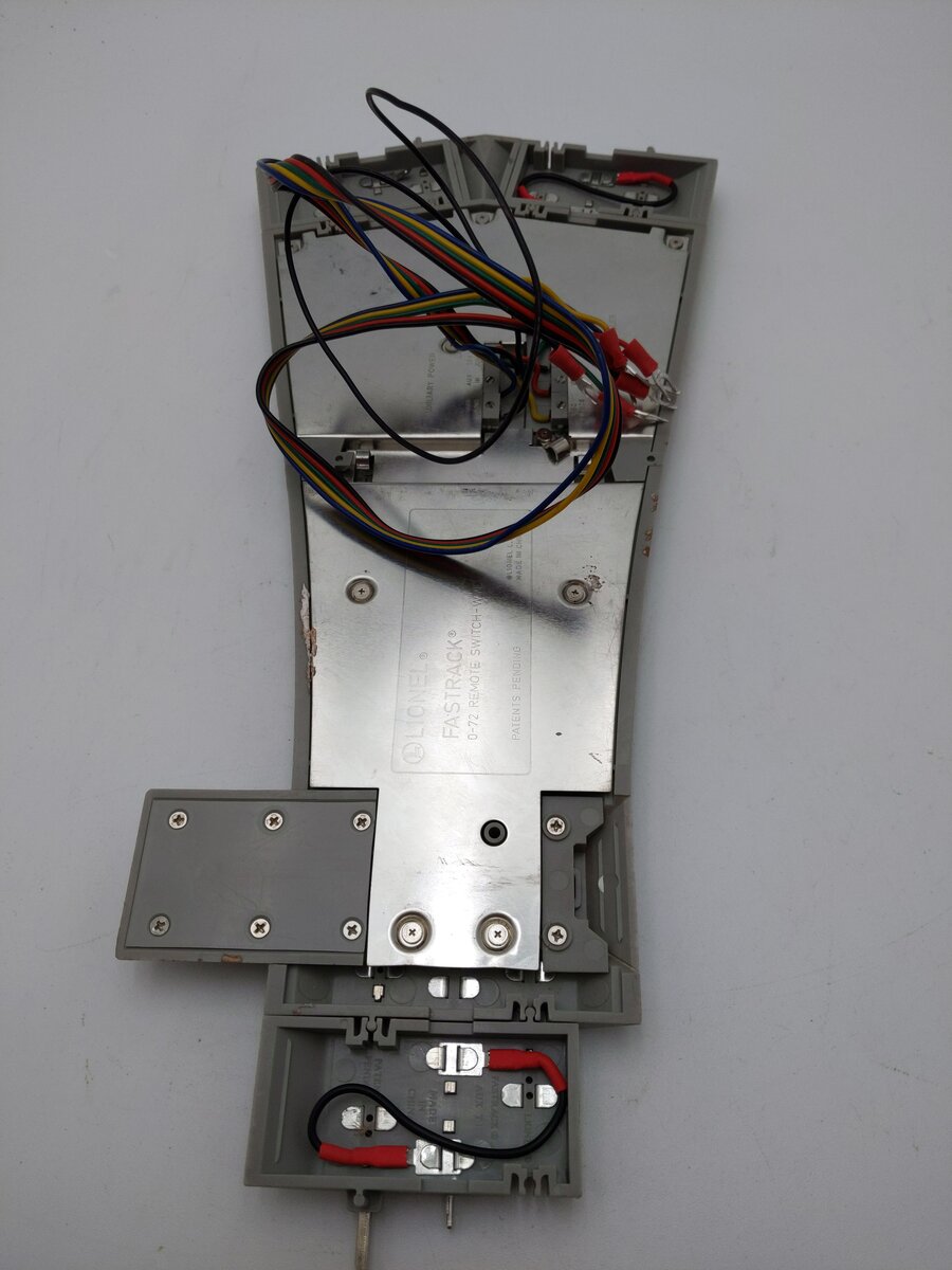 Lionel 6-12047 O-72 Remote-Control FasTrack Wye Switch Turnout VG
