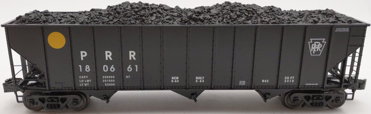 Lionel 6-27158 O Gauge Pennsylvania 3 Bay Open Hopper #180661 EX/Box