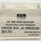 Micro-Trains 03000170 N Union R.R. of Oregon 50' Rib Side Boxcar #223665 VG/Box