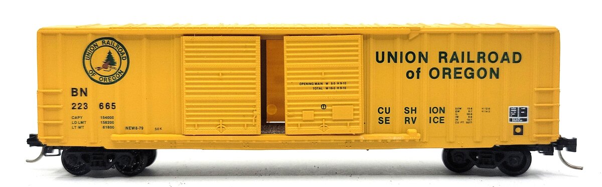 Micro-Trains 03000170 N Union R.R. of Oregon 50' Rib Side Boxcar #223665 VG/Box