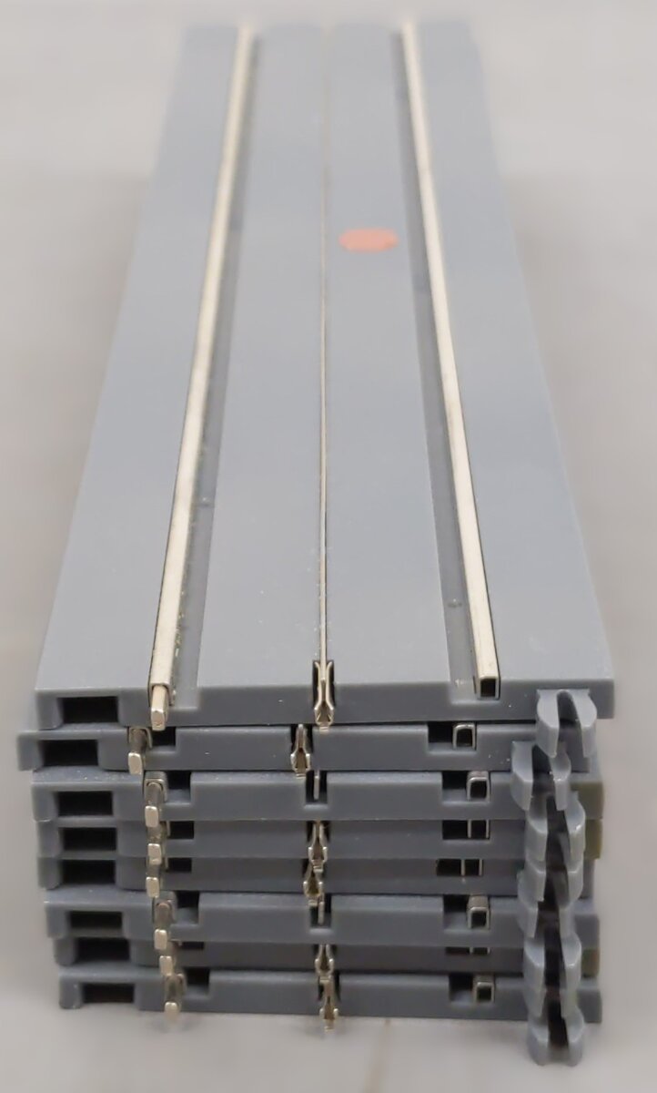 K-Line K-0813 O SuperStreets 10" Straight Track Sections [8] EX