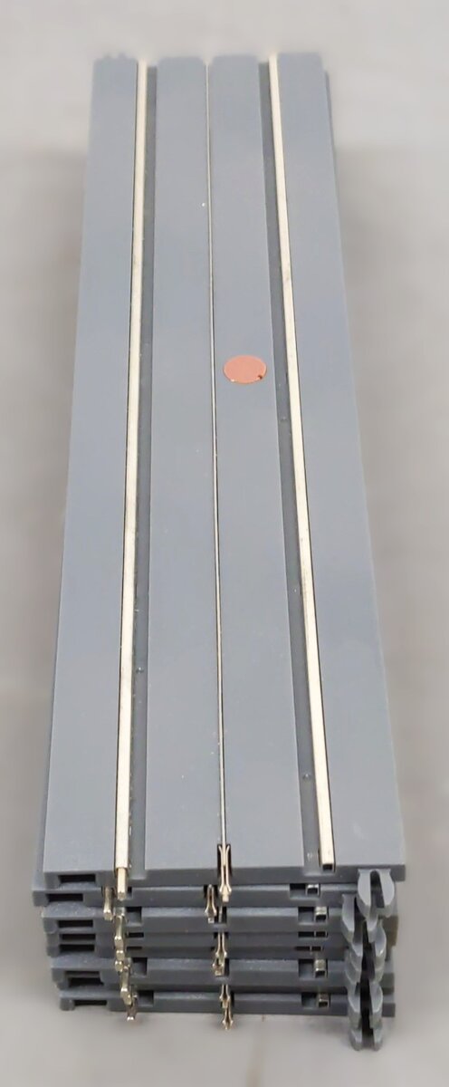 K-Line K-0813 O SuperStreets 10" Straight Track Sections [8] EX
