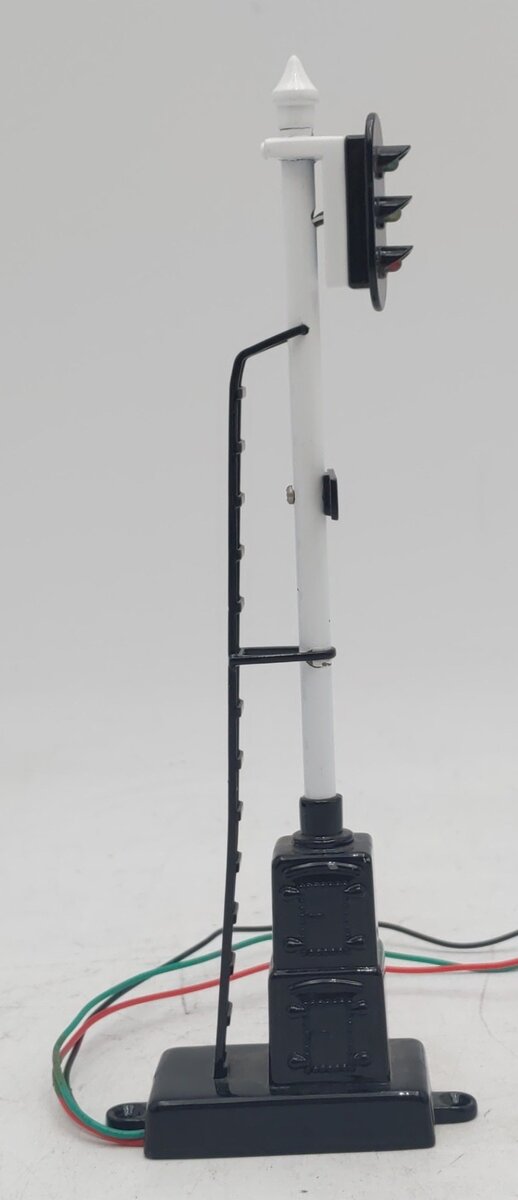 MTH 30-11036 O Scale Vertical 3-Color Block Signal VG