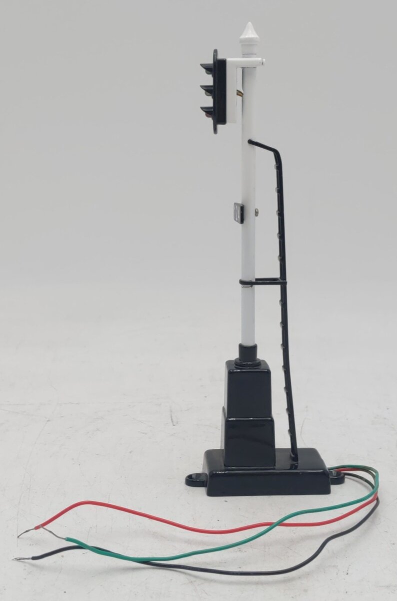 MTH 30-11036 O Scale Vertical 3-Color Block Signal VG