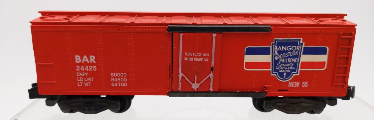 American Flyer 24425 Vintage S BAR Refrigerator Car - RARE EX