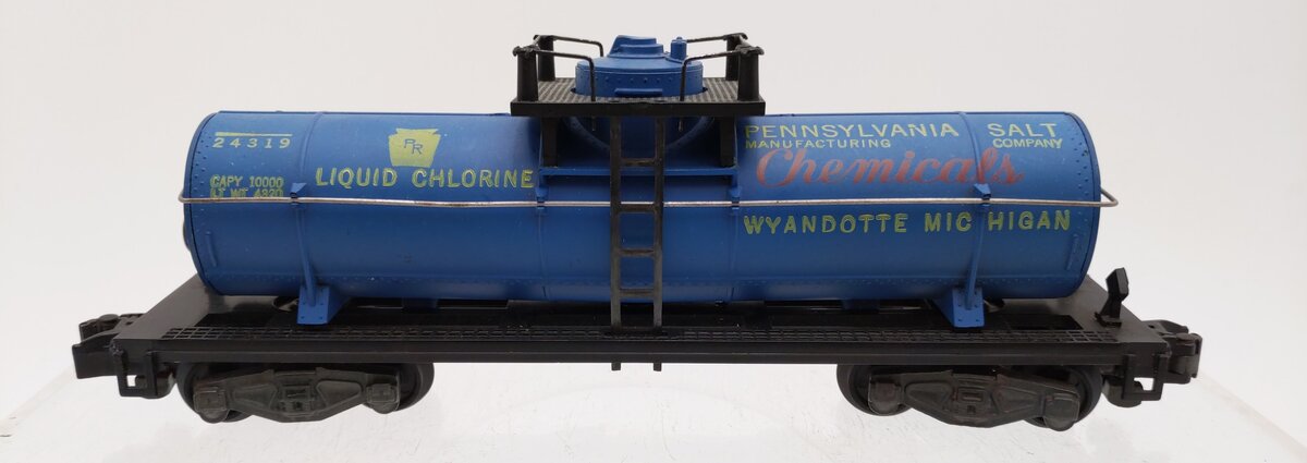 American Flyer 24319 Vintage S Penn Salt Tank Car - RARE EX