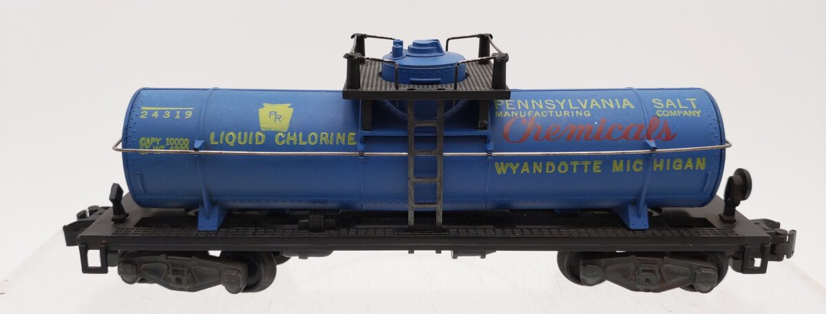 American Flyer 24319 Vintage S Penn Salt Tank Car - RARE EX