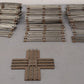 Lionel O Gauge Assorted Straight & Curved Track & 1 Cross over [56] VG