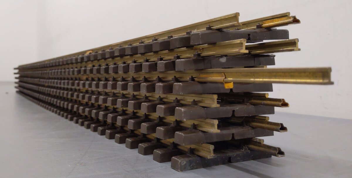 LGB 10610 G Gauge 48" Straight Track Sections (6) EX