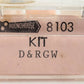 Roundhouse 8103 N Denver & Rio Grande Western Thrall Coal Gondola Kit #56999 LN/Box