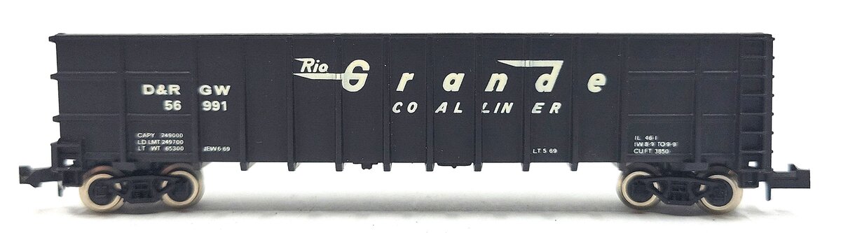 Roundhouse 8103 N Denver & Rio Grande Western Thrall Coal Gondola Kit #56999 LN/Box