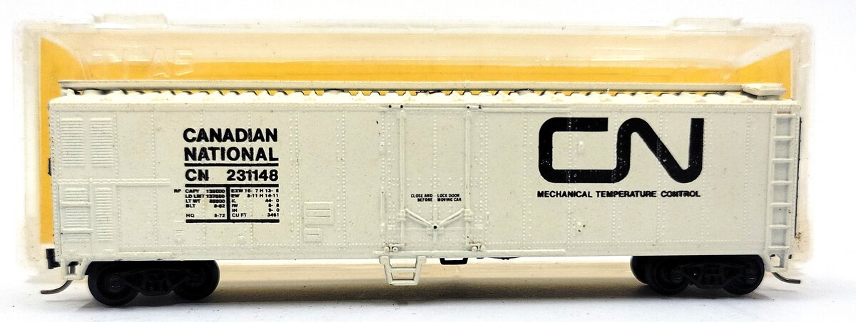 Atlas 3654 N Scale CN 50' Reefer #231148 LN/Box